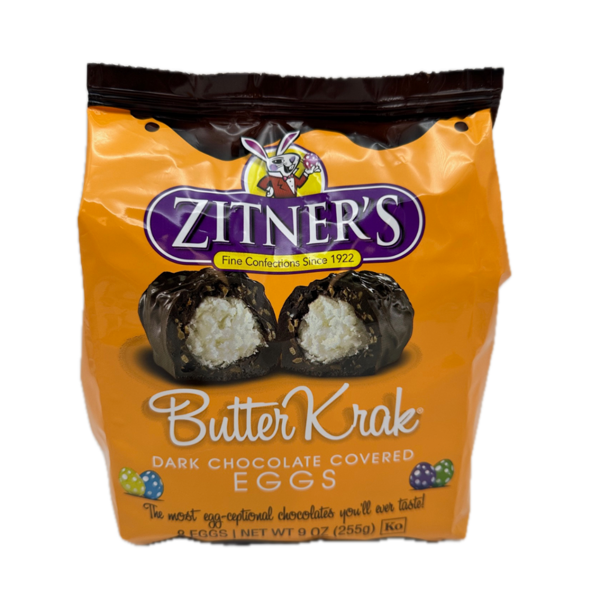 Zitner's Butter Krak Dark Chocolate Covered Eggs  9oz - 6ct