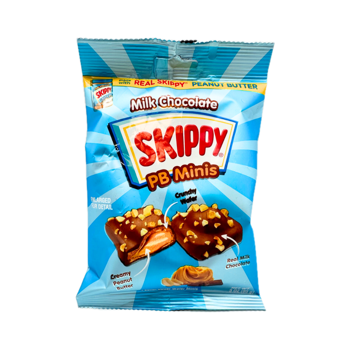 Skippy Milk Chocolate Peanut Butter Minis  3oz- 12ct