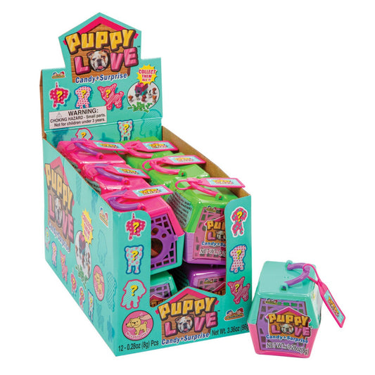 Kidsmania Puppy Love Candy  0.28oz - 12ct