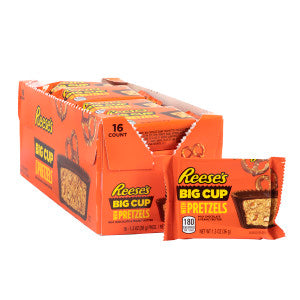 Reese's Big Cup With Pretzels 1.3oz - 16ct