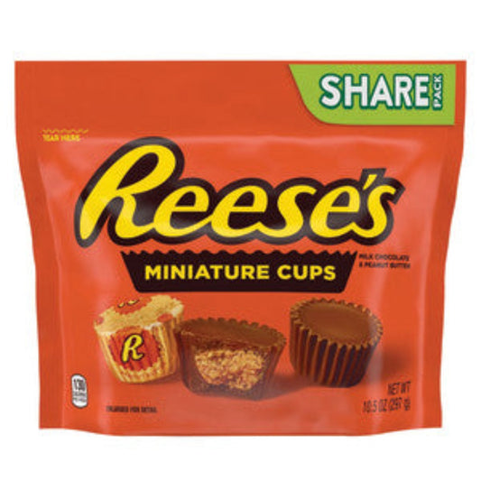 Reese's Miniature Peanut Butter Cups Bag 10.5oz - 12ct