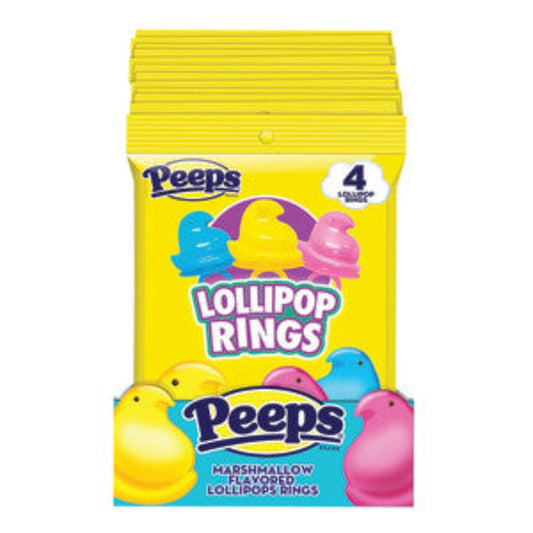 Peeps Lollipop Rings 1.41oz - 24ct