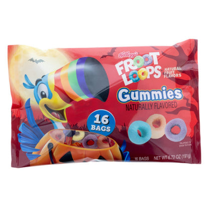 Froot Loops Halloween Gummies Case 6.72oz - 30ct