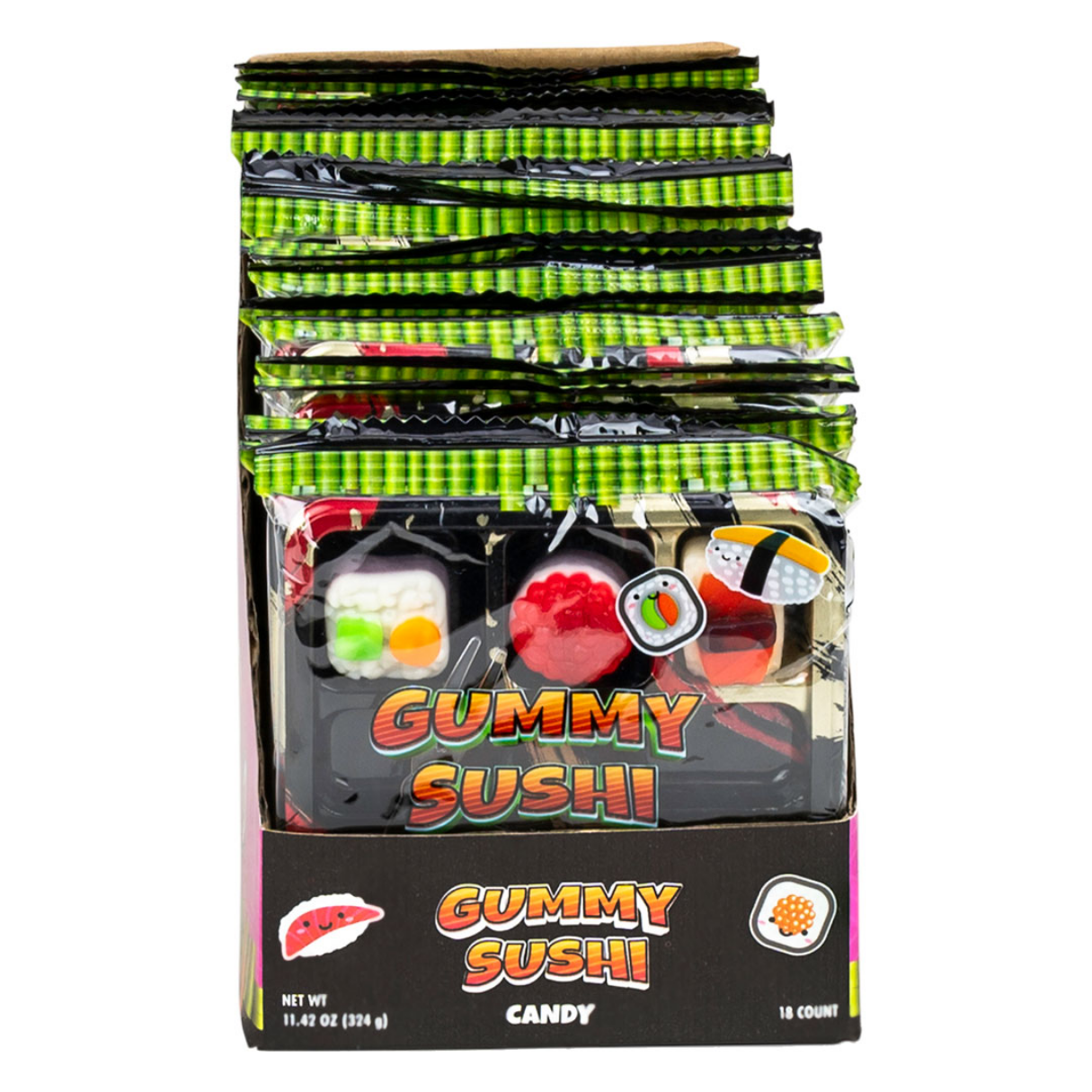 Koko's Gummy Sushi Candy .63oz 18ct