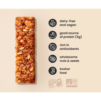 Liberty Orchards Cranberry Orange & Walnut Carton 1.4oz - 9/12ct