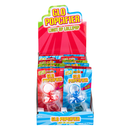 Koko's Glo Popcifier Light Up Lollipop .99oz 12ct