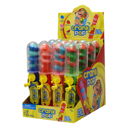 Koko's Crank Pop Lollipop 23g - 16ct