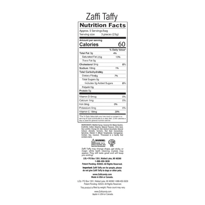 Zaffi Taffy Assorted 5oz - 24ct