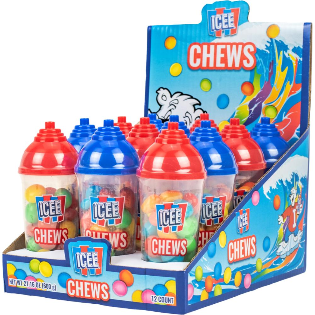 Koko's ICEE Chews Candy Cup 1.76oz - 96ct