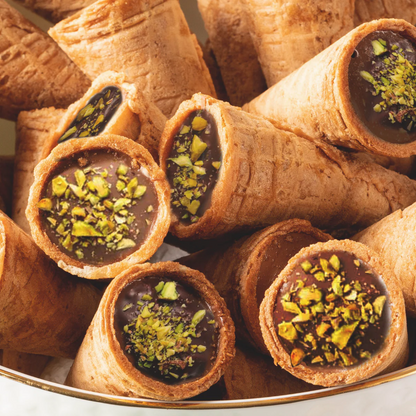 Dubai Chocolate Mini Cones 4.7oz - 12ct