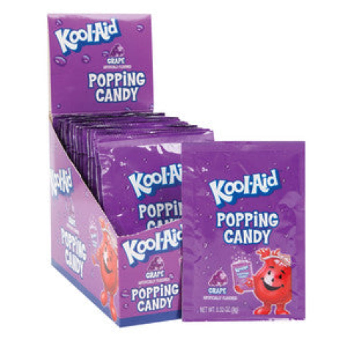 Kool Aid Popping Candy Grape 0.33oz - 20ct