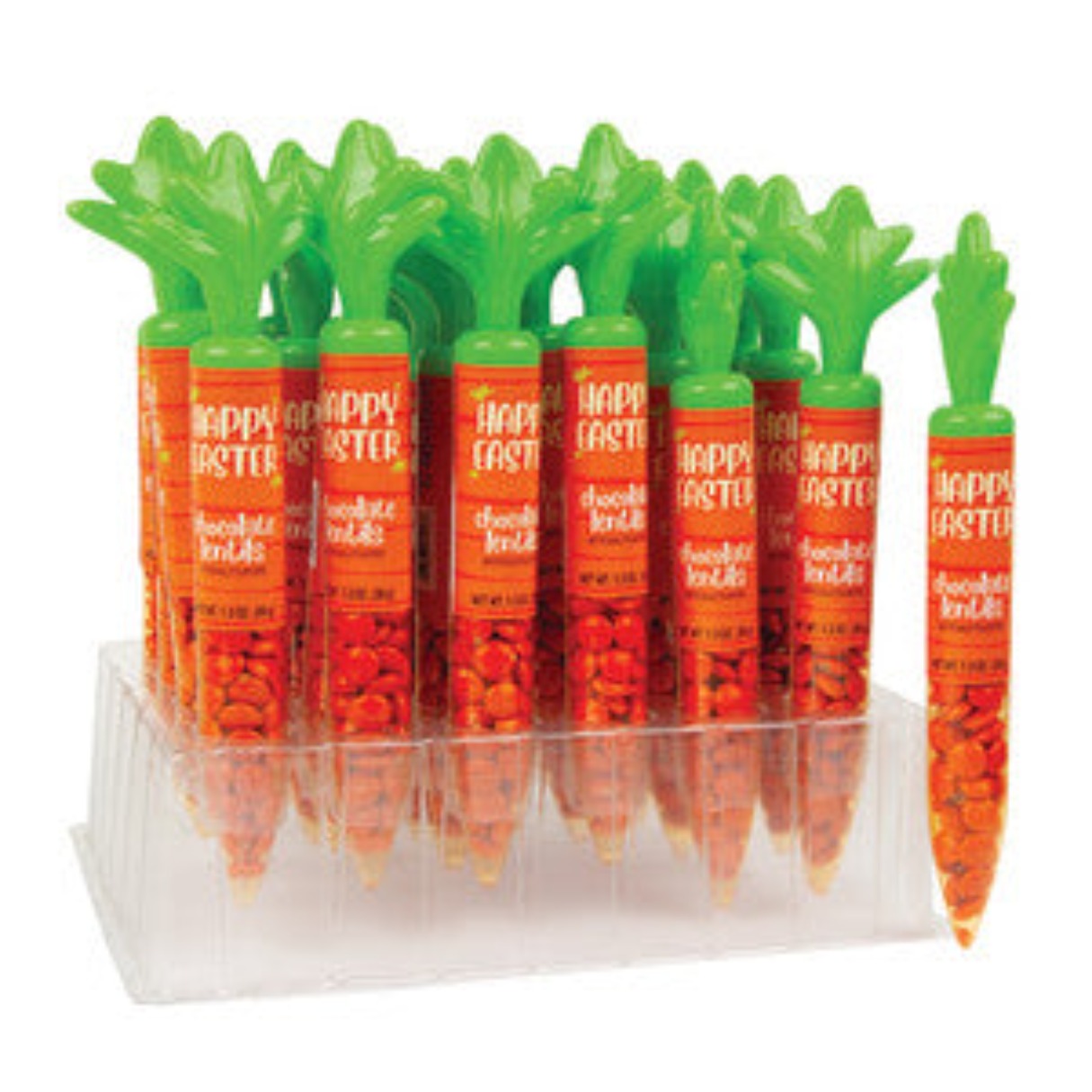 Carrot Tube With Orange Lentils 1.3 oz - 24ct