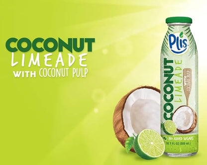 Ricky Joy Plis Coconut Limeade Pulp 10.1 fl oz - 12ct