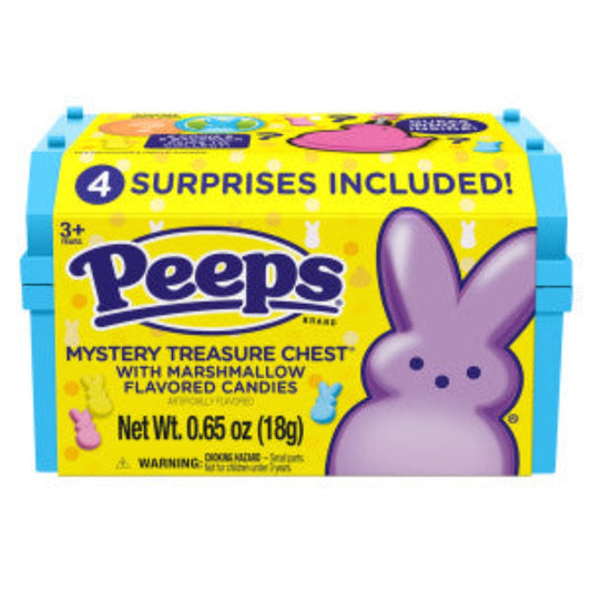 Peeps Mystery Treasure Chest 0.65oz - 12ct