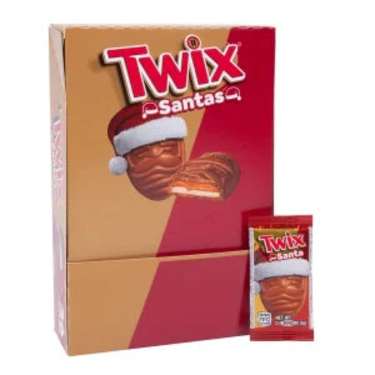 Twix Caramel Santas 1.06oz - 36ct