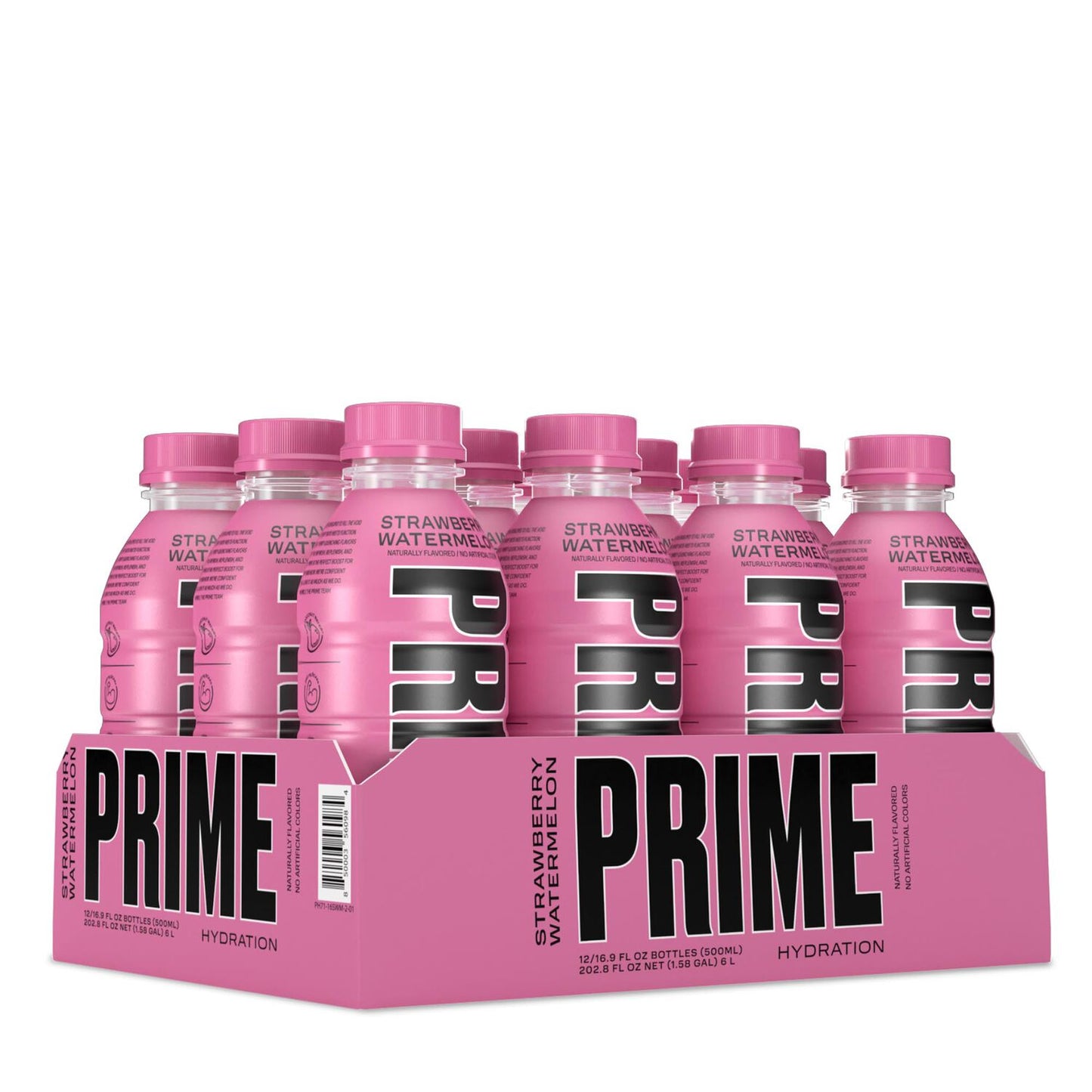 Prime Hydration Drink Strawberry Watermelon 16.9oz - 12ct