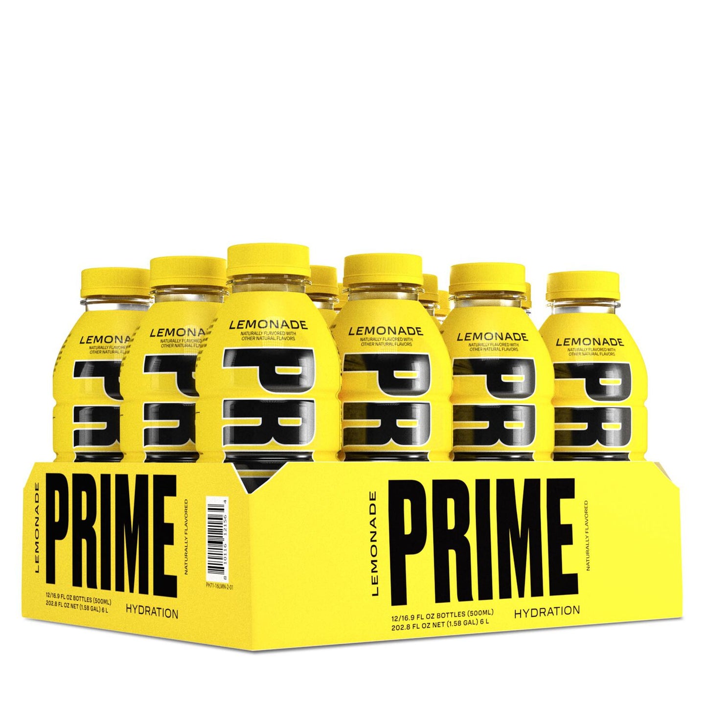 Prime Hydration Drink Lemonade 16.9oz - 12ct