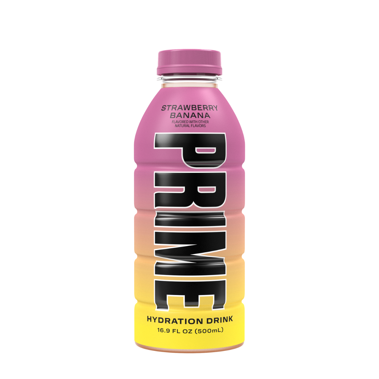 Prime Hydration Drink Strawberry Banana 16.9oz - 12ct