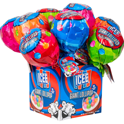 Koko's ICEE Giant Lollipop 2.82oz 10ct