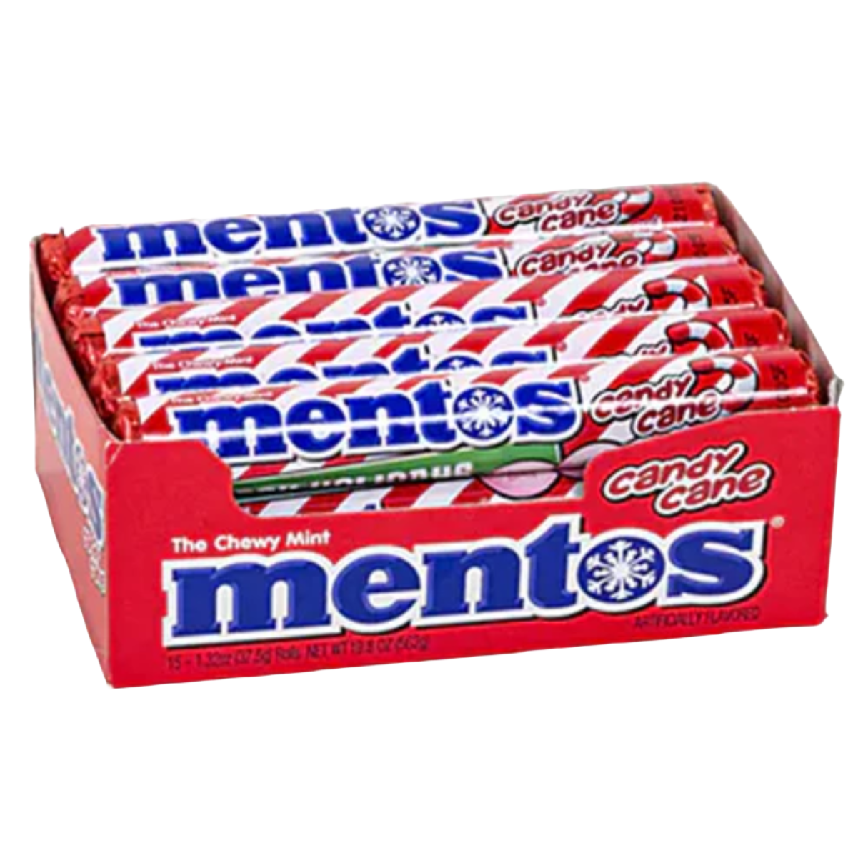 Mentos Chewy Candy Canes - 12ct