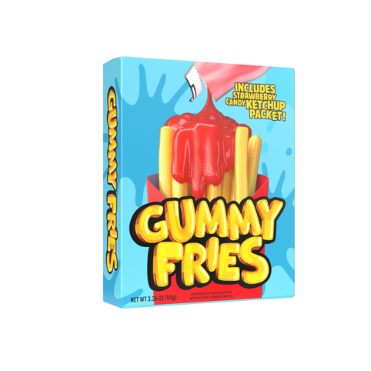 Gummy Fries with Strawberry Ketchup 3.35oz - 12ct