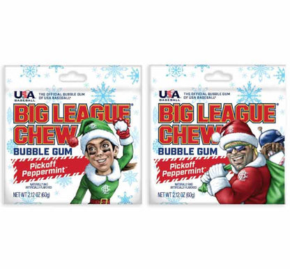 Big League Chew Pickoff Peppermint Gum 2.12oz - 12ct