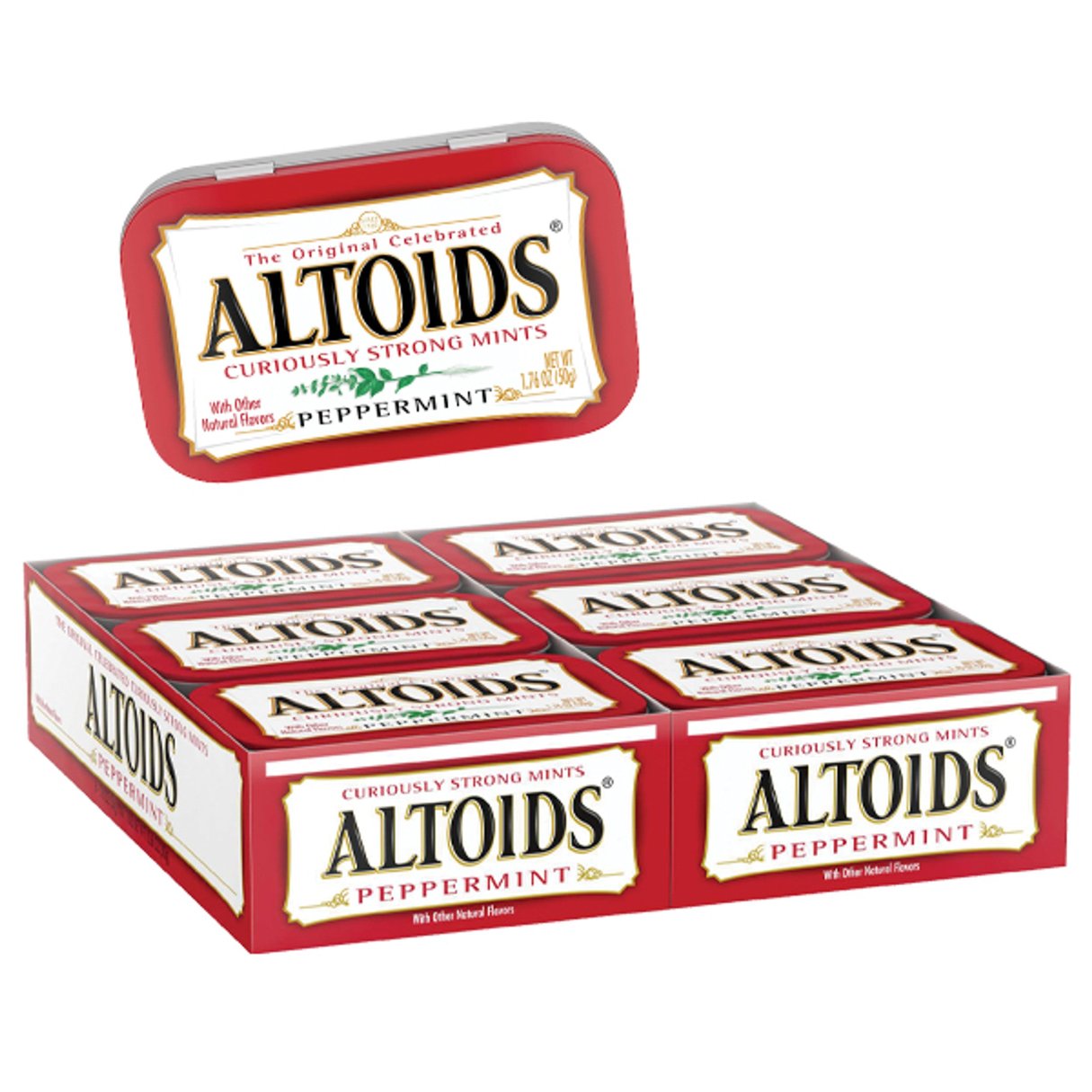 Altoids Classic Peppermint Mints 1.76oz - 12ct