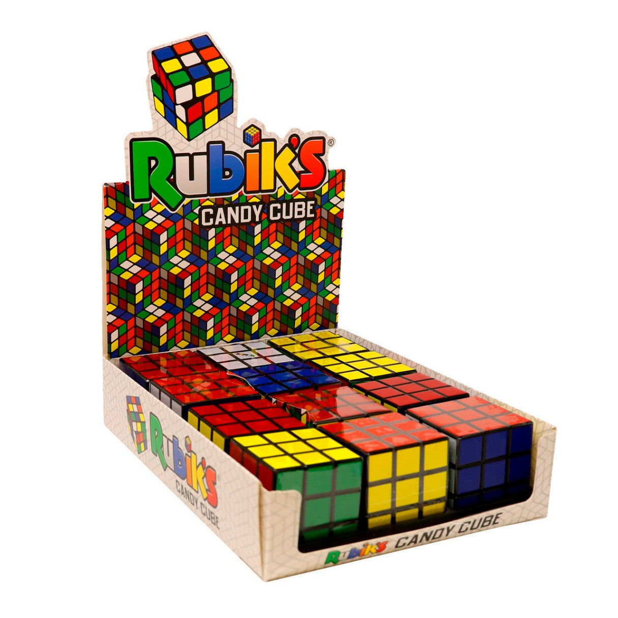 Boston America Rubik's Cube Candy Cube  1.5oz - 12ct