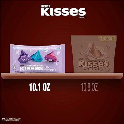 Hershey's Kiss Conversation Heart 10.1oz - 6ct