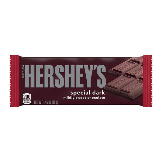 Hershey's Special Dark Candy Bar 1.45oz - 36ct