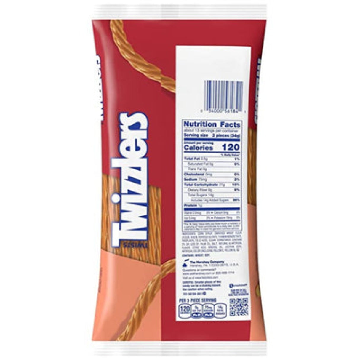 Twizzlers Peach 16oz - 12ct