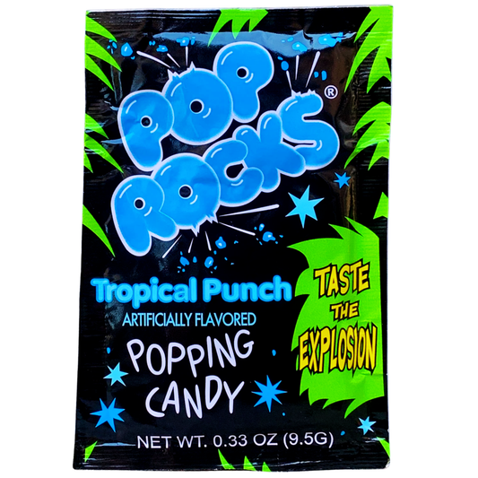 Pop Rocks Tropical Punch Popping Candy .33oz 24ct