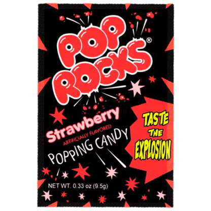Pop Rocks Strawberry Popping Candy .33oz 24ct