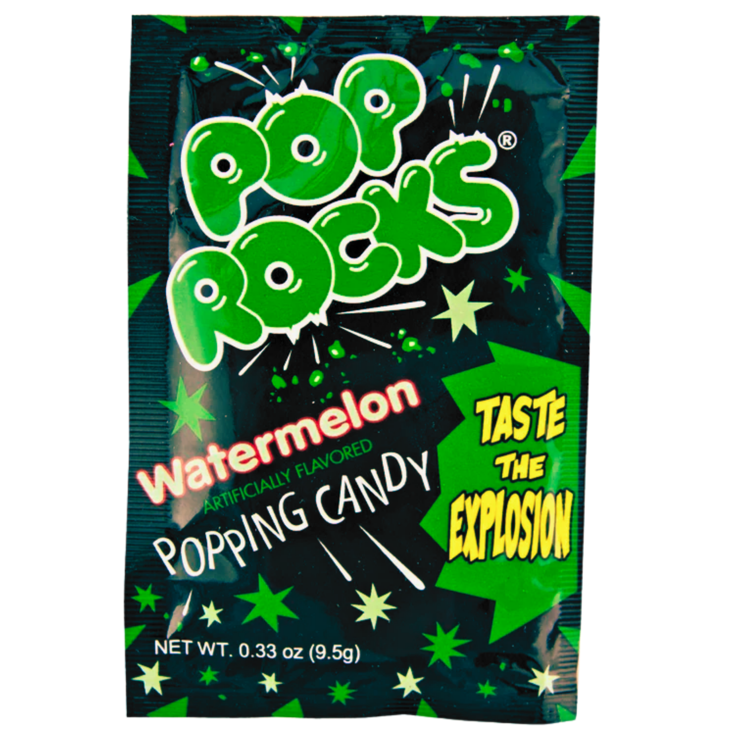 Pop Rocks Watermelon Popping Candy .33oz - 24ct