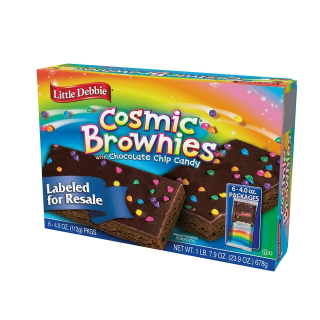 Little Debbie Cosmic Brownies 4oz - 6ct