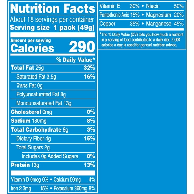 Planters Salted Peanuts 1.79oz - 18ct