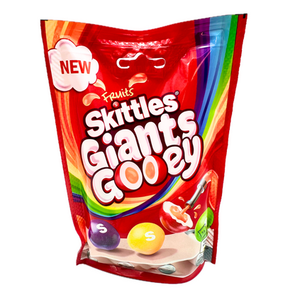 Skittles Giants Gooey Sweets (UK Version) 125g - 12ct