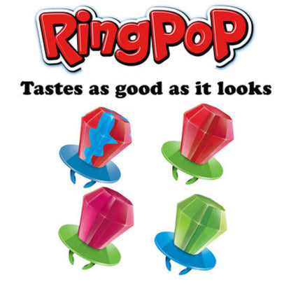 Bazooka Ring Pops .5oz - 24ct