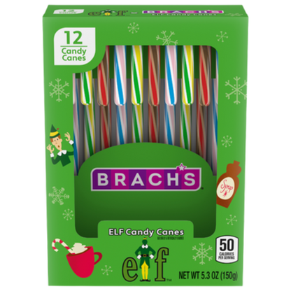 Brach's ELF Candy Canes 5.3oz - 12ct