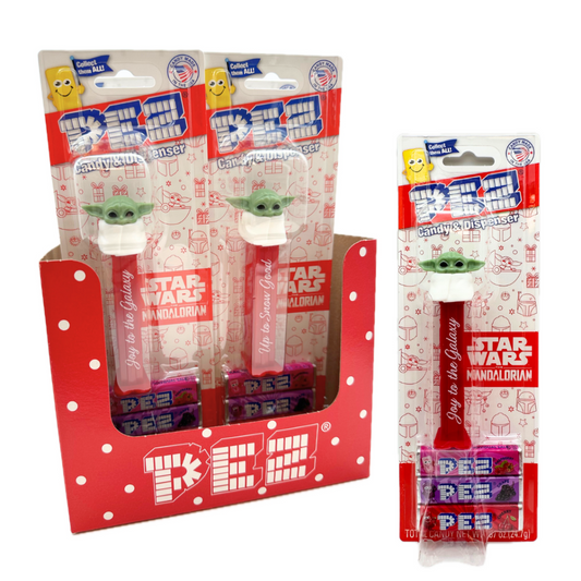 PEZ Star Wars Grogu Holiday Party Pack - 12ct