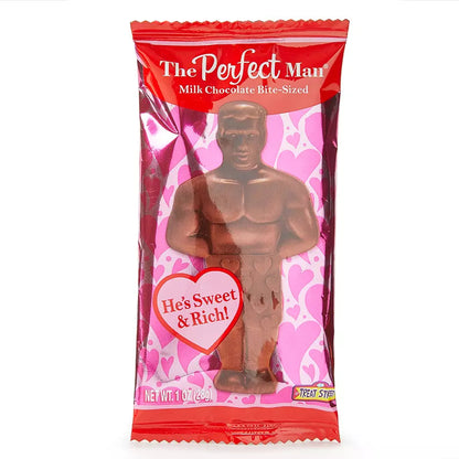 Perfect Man Chocolate Valentine's Day 1oz - 12ct