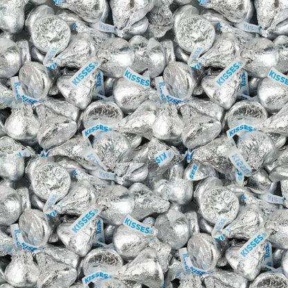 Hershey's Kisses Silver Bulk - 4.17lb