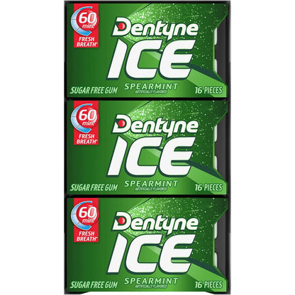 Dentyne Ice Sugarless Gum Spearmint - 9ct