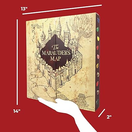 Harry Potter Maurader's Map Advent Calendar - 6.7oz