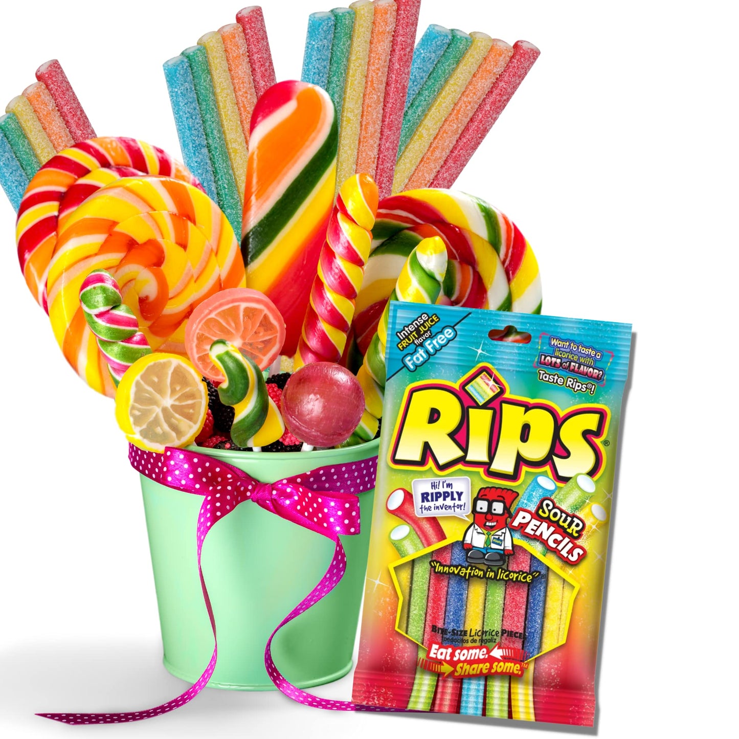 Rips Sour Pencils 2.8oz - 12ct – I Got Your Candy