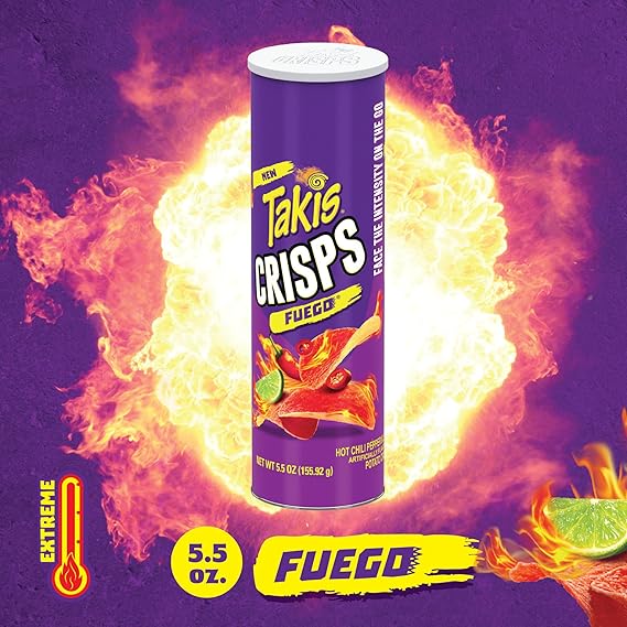 Takis Fuego Crisps 5.5oz - 12ct