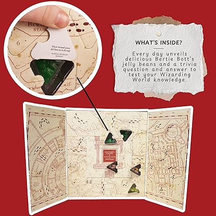 Harry Potter Maurader's Map Advent Calendar - 6.7oz