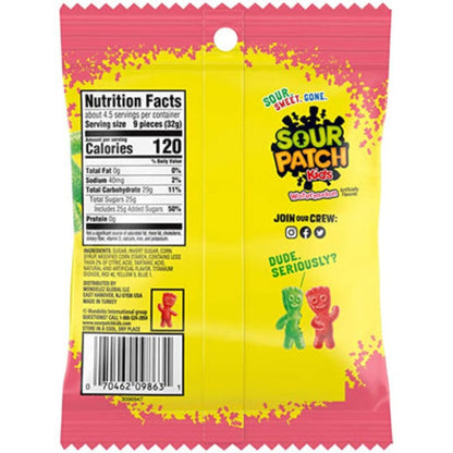 Sour Patch Watermelon Soft & Chewy Candy Bag 3.6oz - 12ct