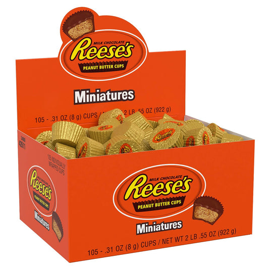 Reese's Peanut Butter Cup Miniature Size 2lb - 105ct
