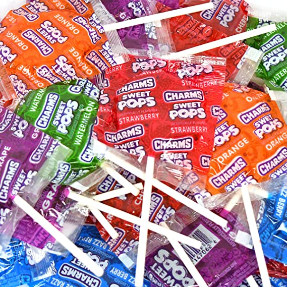 Charms Sweet Lollipops 0.63oz - 48ct